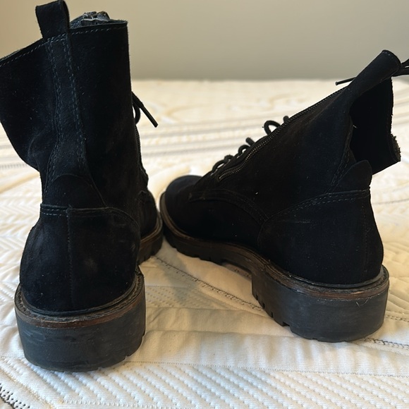 Lucky Brand Women's Qiama Lace-up Bootie Ankle Boot - Picture 5 of 6